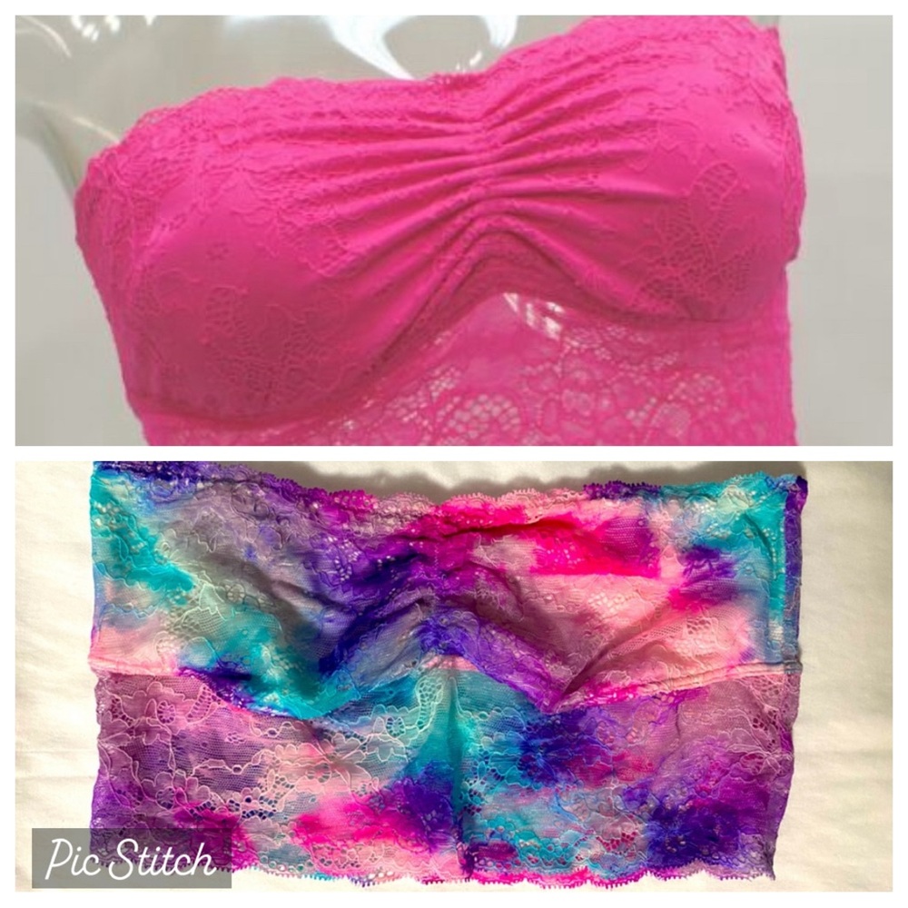 🔥3 for $15🔥PINK Multi Color Bandeau Medium size